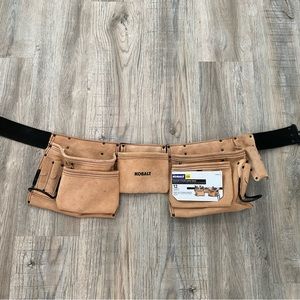 Kobalt Carpenter Suede Leather Tool Apron